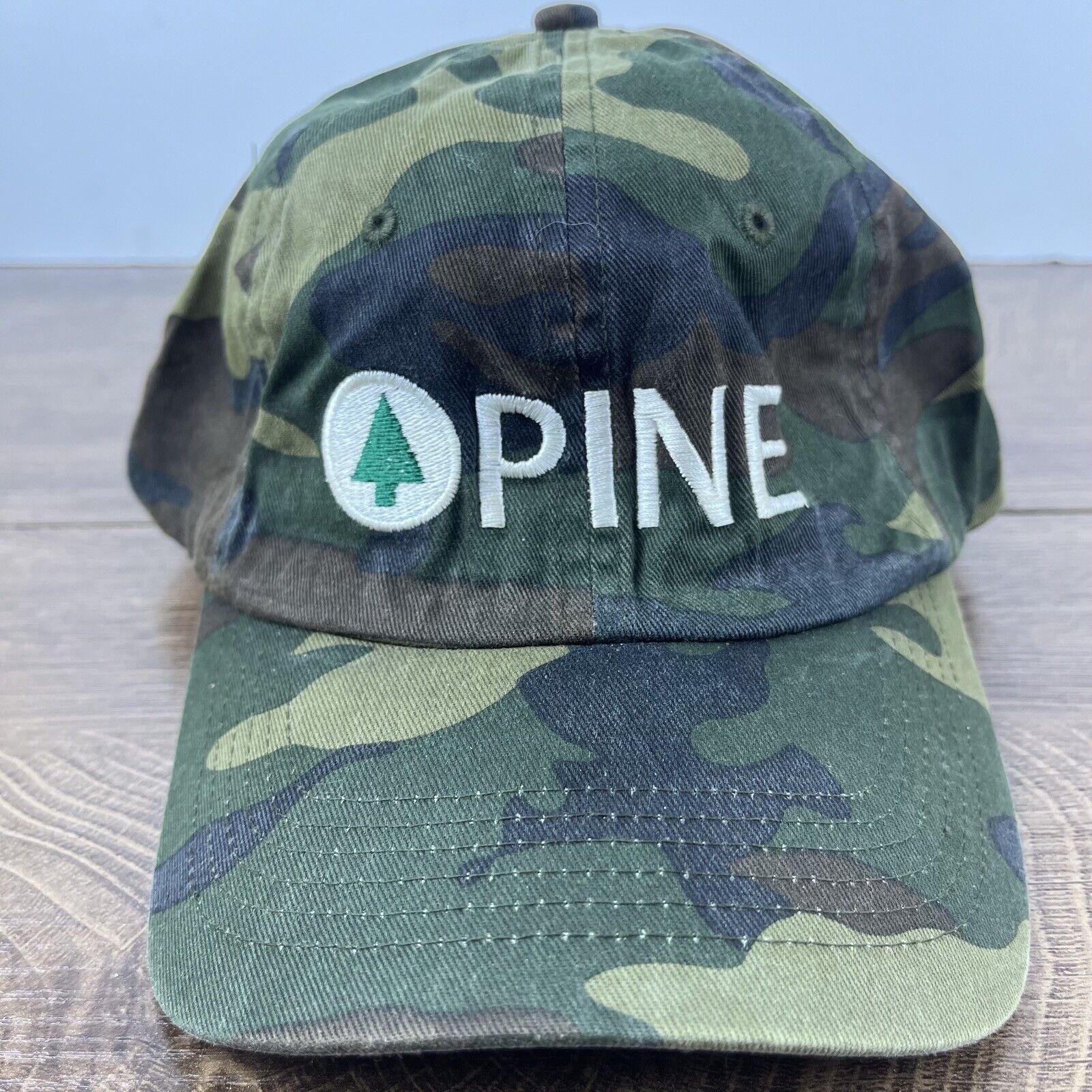 Other Pine Camo Hat Pinetree Camo Green Hat Adjustable Hat Camo Ad Size ONE SIZE - 2 Thumbnail