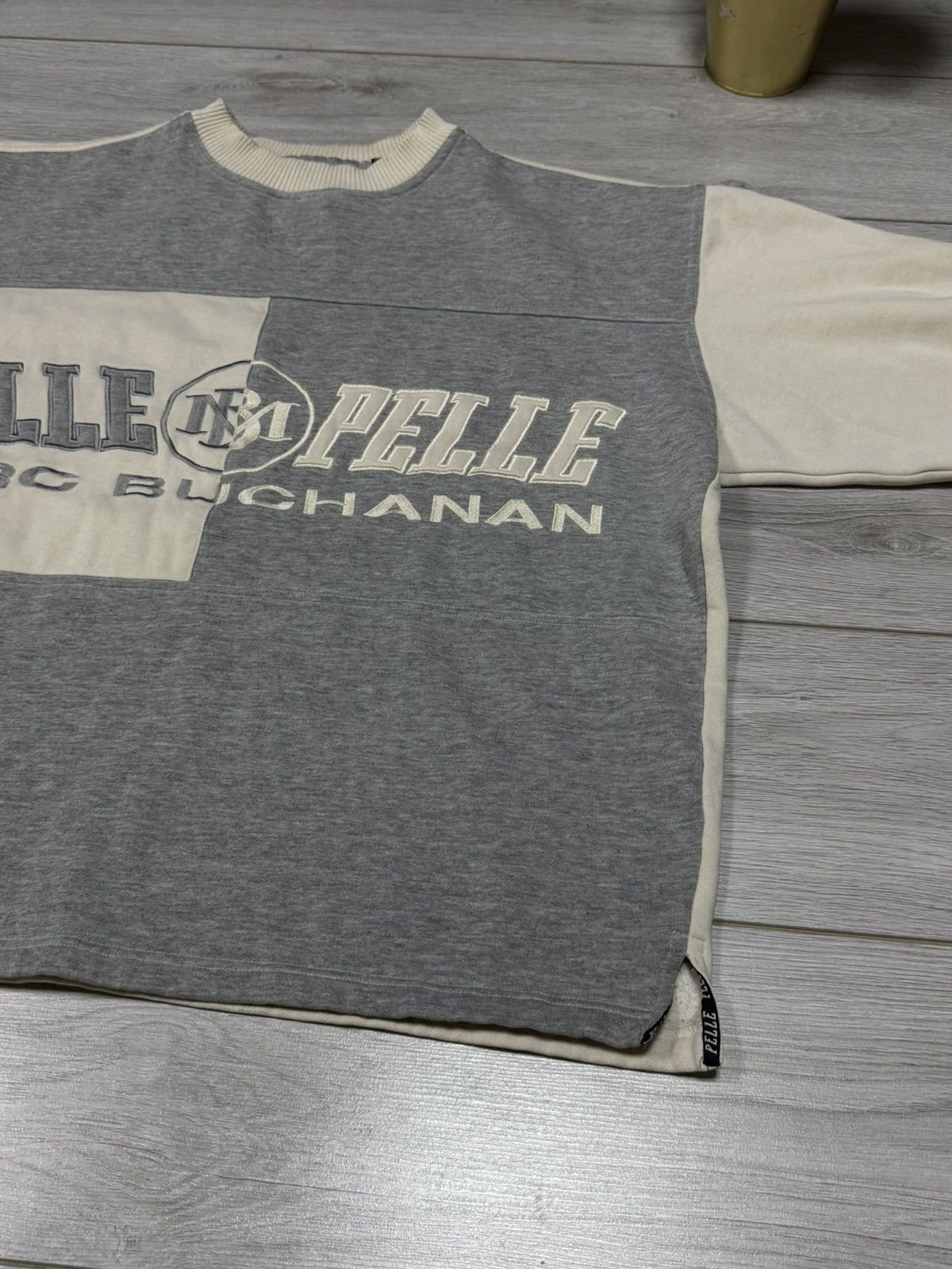 Pelle Pelle Pelle Pelle vintage big logo sweatshirt Size US XL / EU 56 / 4 - 3 Thumbnail