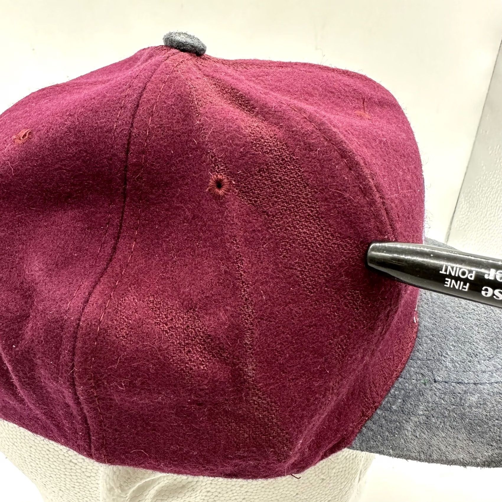 Vintage VINTAGE Cameo Sturgis 2004 Adjustable Burgundy Hat Cap 64th Annual Black Hills Rally Hat Unisex Adults Adjustable Wool Blend Size ONE SIZE - 7 Thumbnail