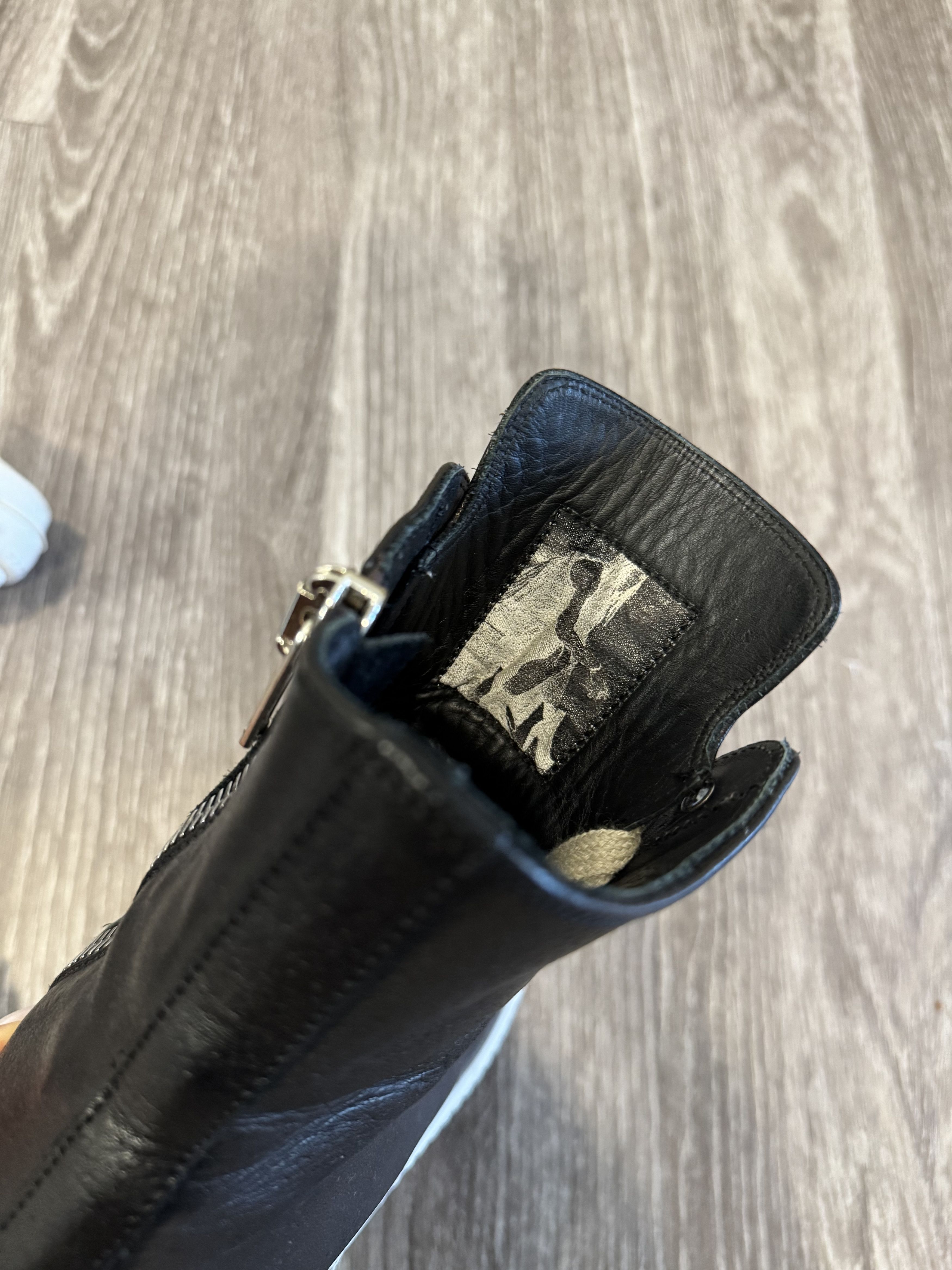 Rick Owens Black Concordians Sneakers Size US 9 / IT 39 - 3 Thumbnail