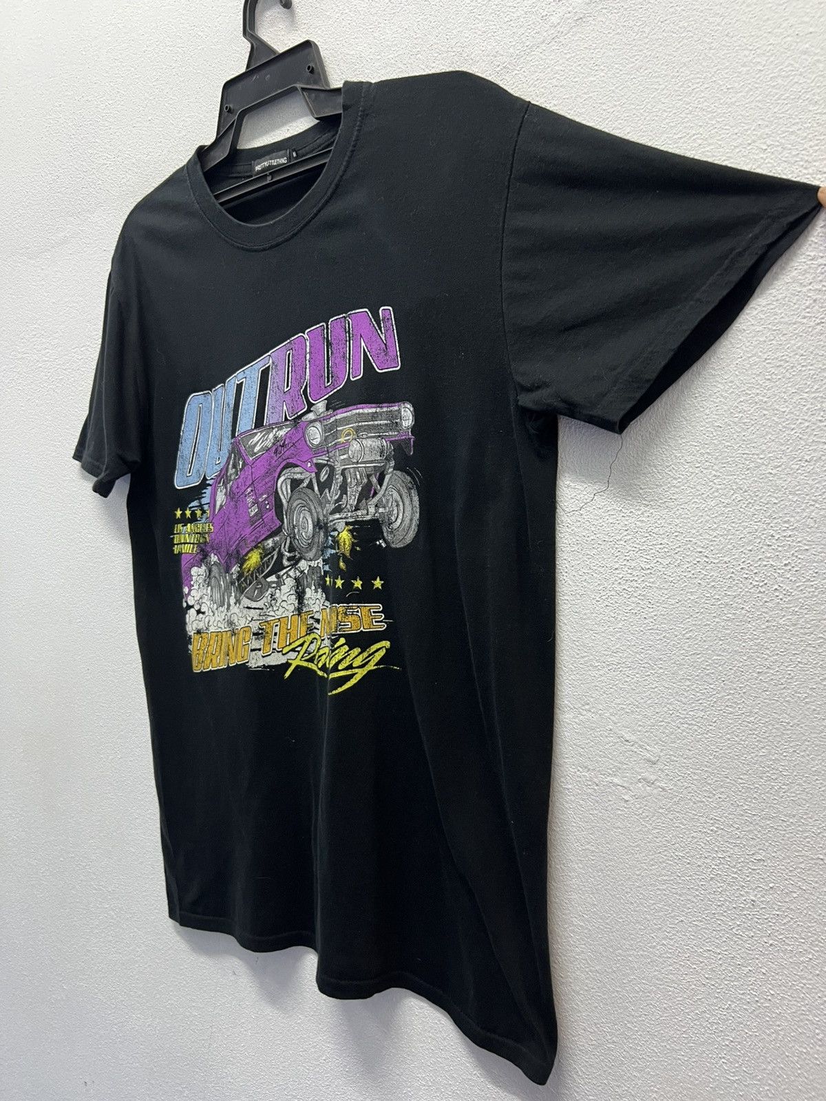 Vintage VINTAGE OUTRUN RACING BRING THE NOISE LOS ANGELES SHIRT Size US M / EU 48-50 / 2 - 4 Thumbnail