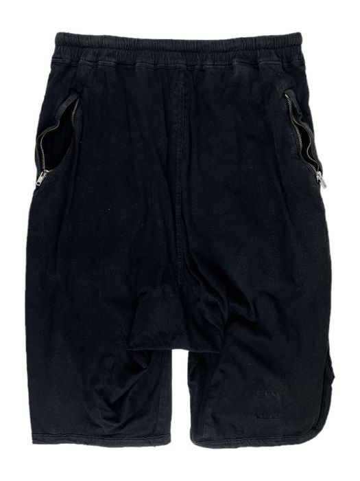 Rick Owens Rick Owens Basket Swinger Zipper Drawstring Shorts