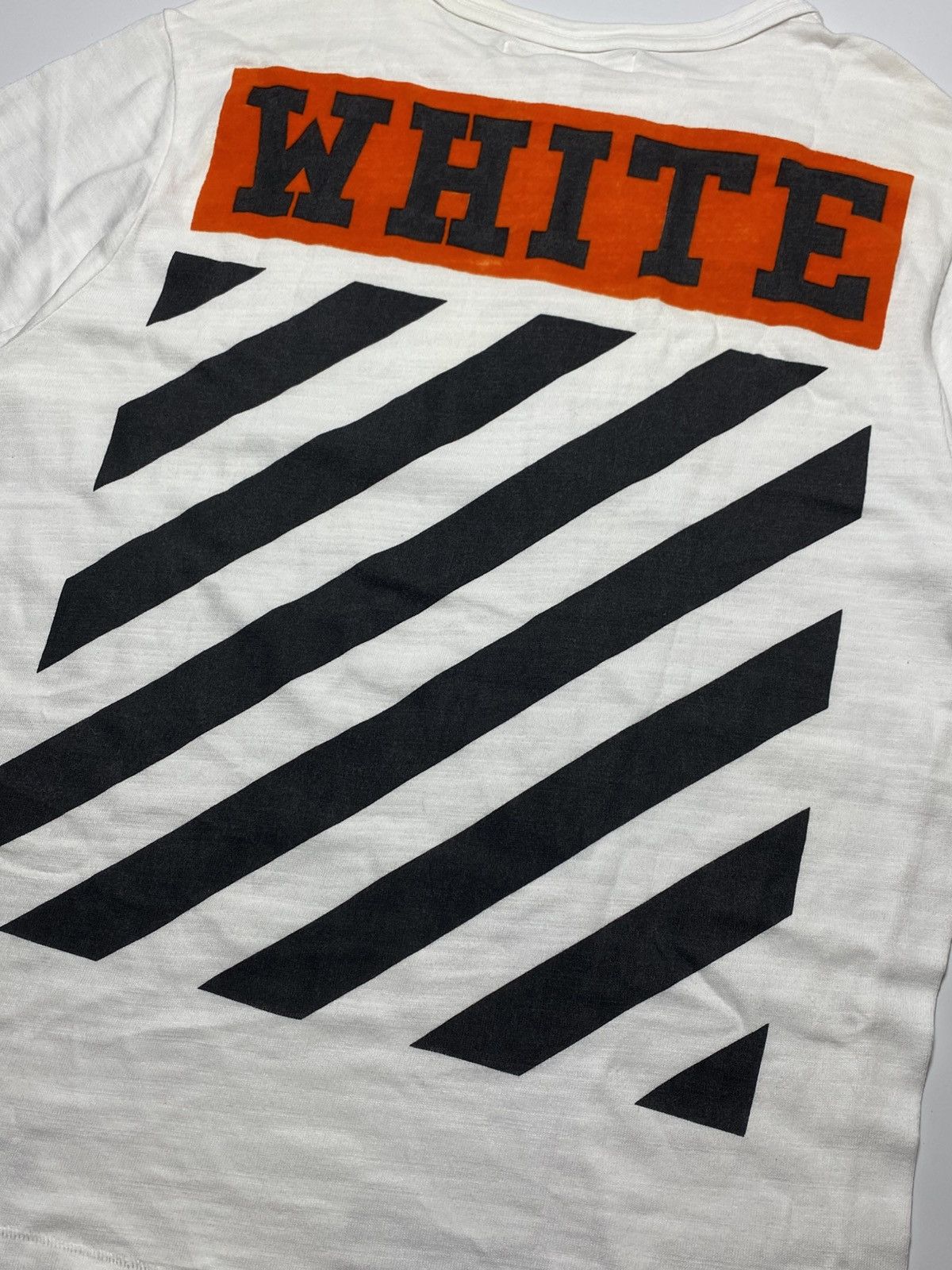Off-White Off-White - Orange Box Diagonal T-Shirt Size US S / EU 44-46 / 1 - 5 Thumbnail