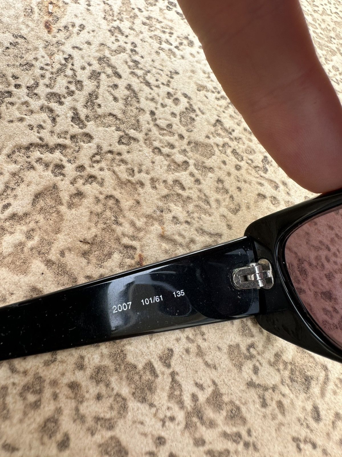Salvatore Ferragamo Salvatore Ferragamo Sunglasses Black 2007 Size ONE SIZE - 7 Thumbnail