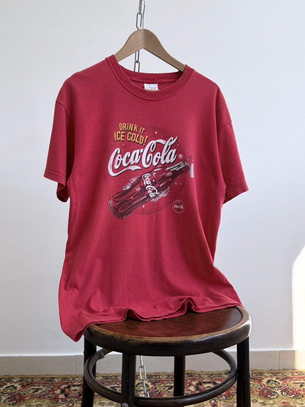 Coca Cola Vintage 90s Coca Cola Graphic T-Shirt Size US L / EU 52-54 / 3 - 1 Thumbnail