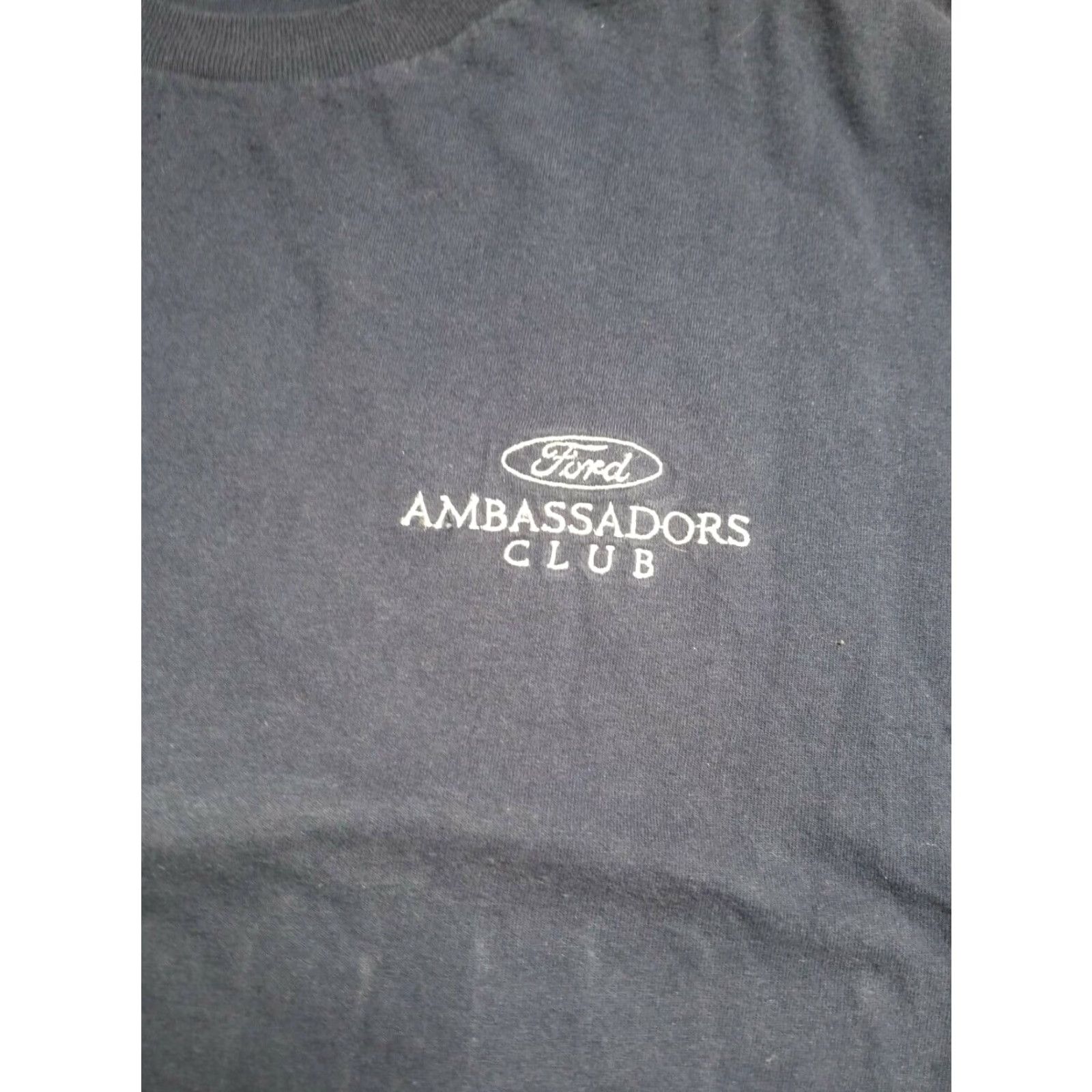 Ford Ford Ambassadors Club Shirt Adult XL Blue Embroidered T Shirt Mens Size US XL / EU 56 / 4 - 3 Thumbnail