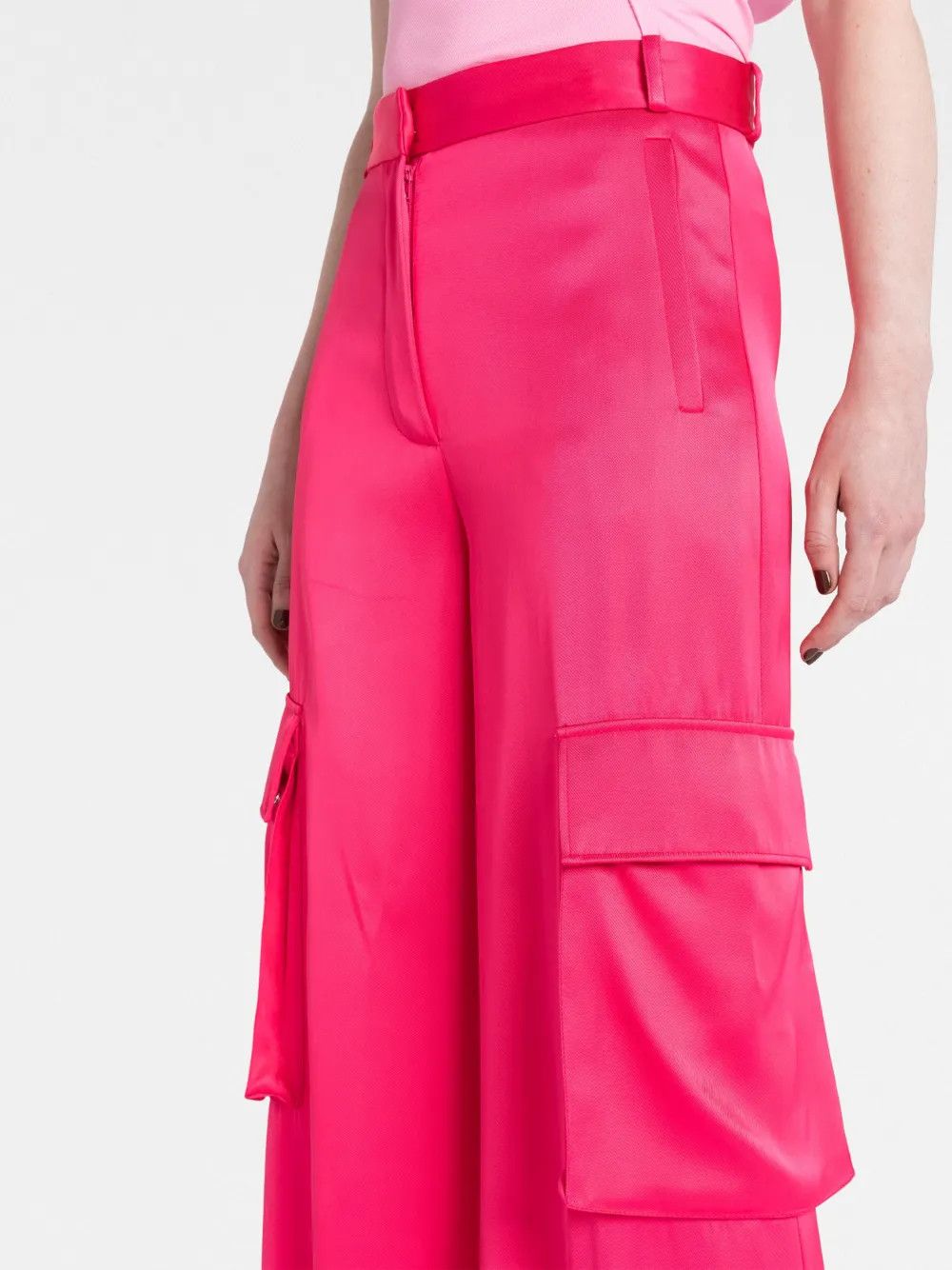 Versace o1y0226 Cargo Pant in Fuchsia Size 28" / US 6 / IT 42 - 3 Thumbnail