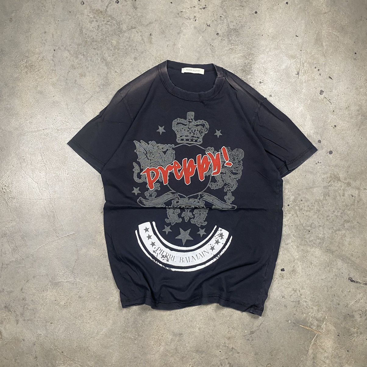 Designer × Pierre Balmain Pierre Balmain Bondage Sunfaded Tee Size US M / EU 48-50 / 2 - 1 Thumbnail
