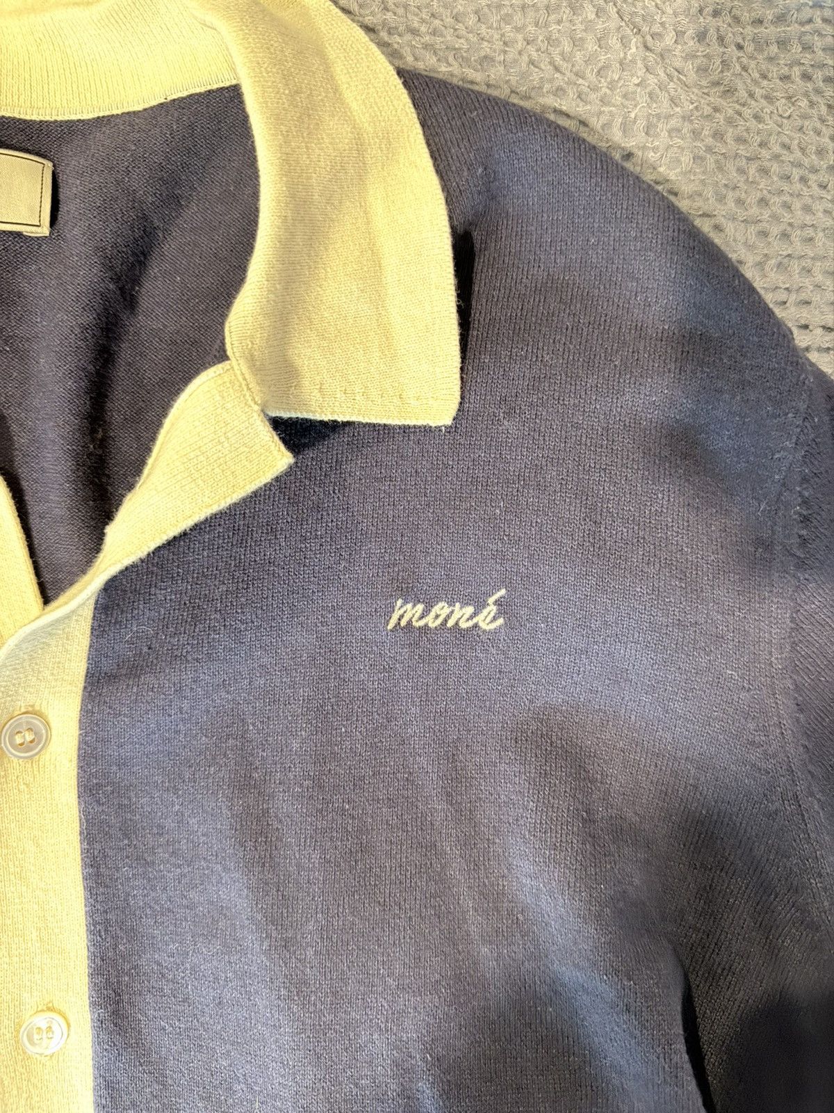 Other Mone Monte Carlo - EVENING KNIT SHIRT - NAVY Size US M / EU 48-50 / 2 - 2 Thumbnail