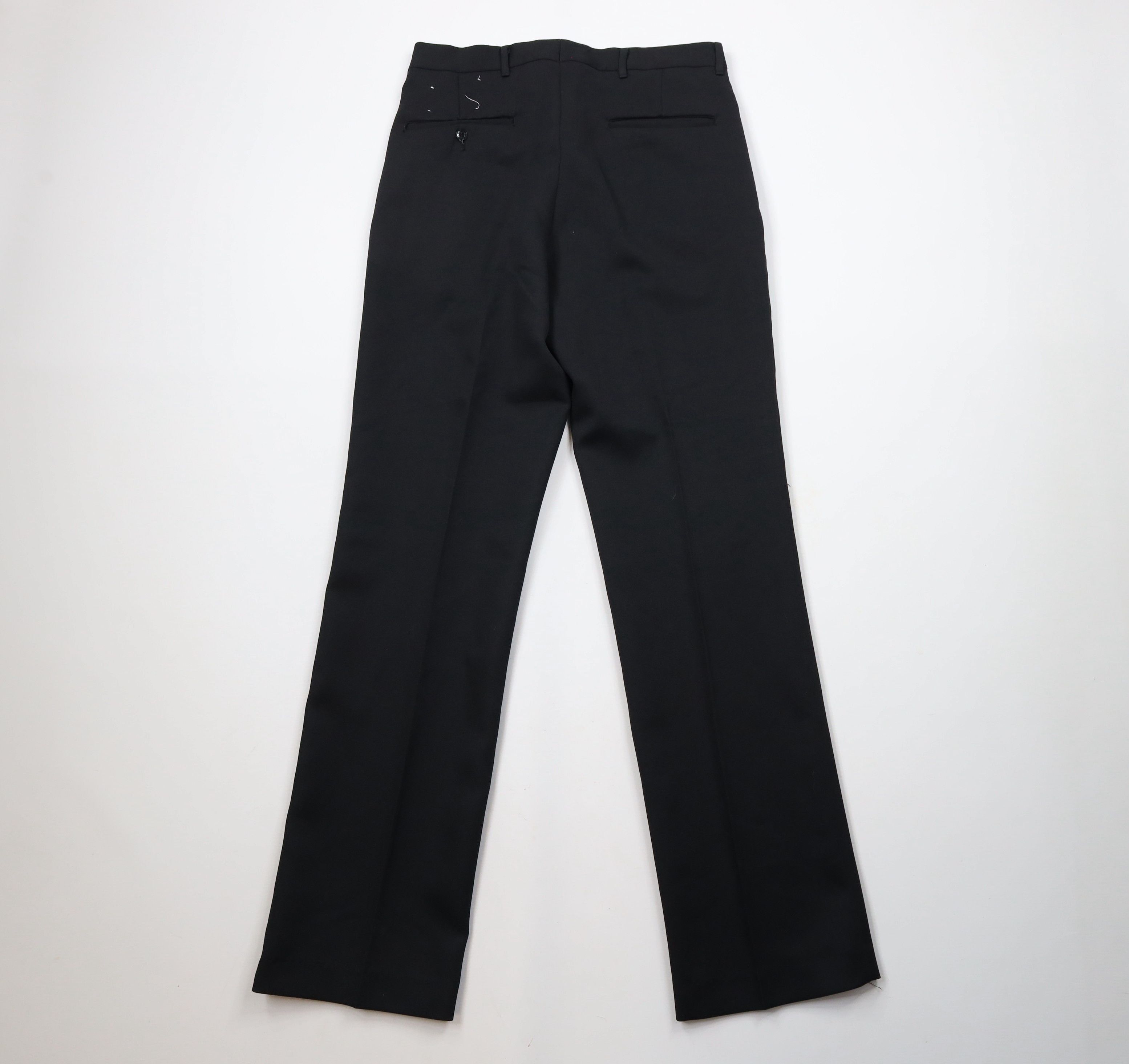 Vintage Vintage 70s Streetwear Flared Chinos Chino Pants Black USA Size US 30 / EU 46 - 8 Thumbnail
