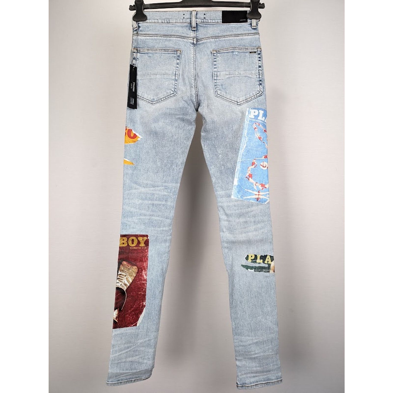 Amiri o1rshd1 Q:3 / Playboy Magazine Jean in LT.Vintage Size US 34 / EU 50 - 11 Thumbnail