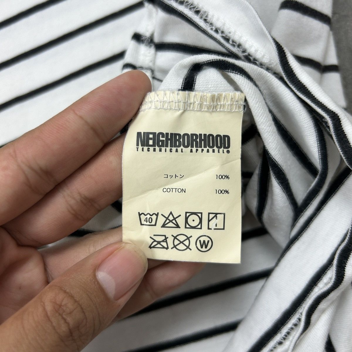 Neighborhood Neighborhood - Striped Essential Tee Size US S / EU 44-46 / 1 - 6 Thumbnail