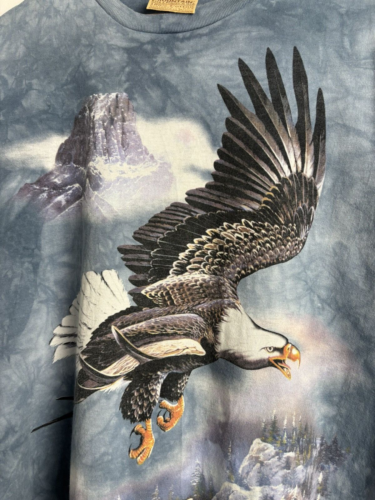 The Mountain Vintage 1997 The Mountain Eagle Tie Dye Tee Size US XL / EU 56 / 4 - 3 Thumbnail