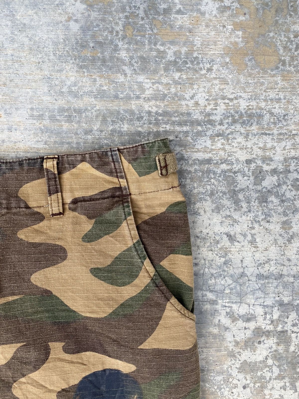 Japanese Brand Snatch jeans #03614 comouflage tactical skirts Size 31" - 3 Thumbnail