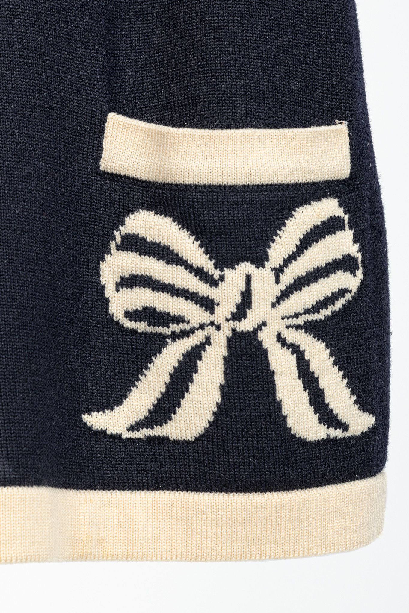 Escada Escada by Margaretha Ley Wool-Knit Piped Sweater & Skirt Set Size S / US 4 / IT 40 - 7 Thumbnail