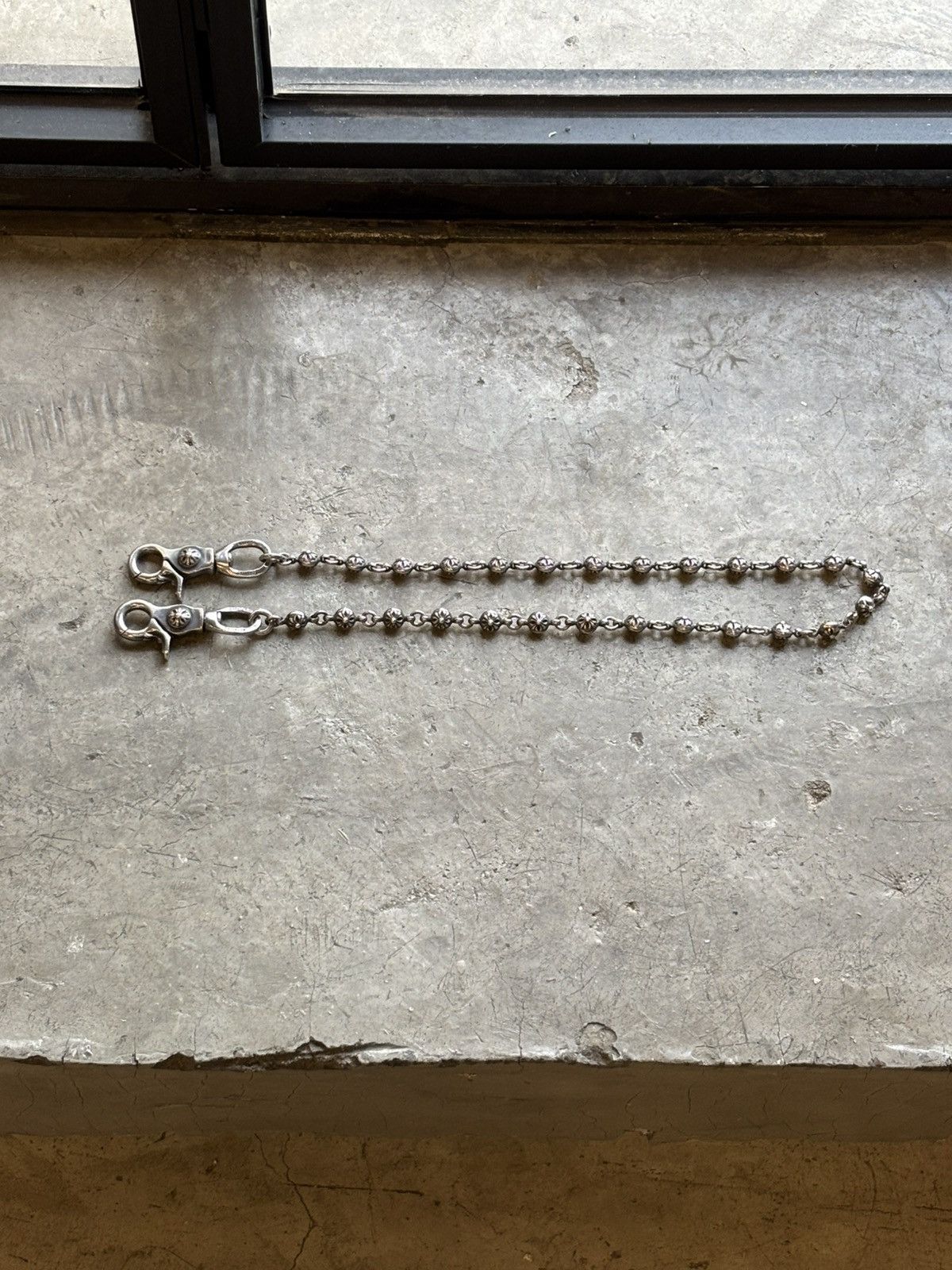 Chrome Hearts Chrome hearts cross balls 65cm wallet chain Size ONE SIZE - 3 Thumbnail