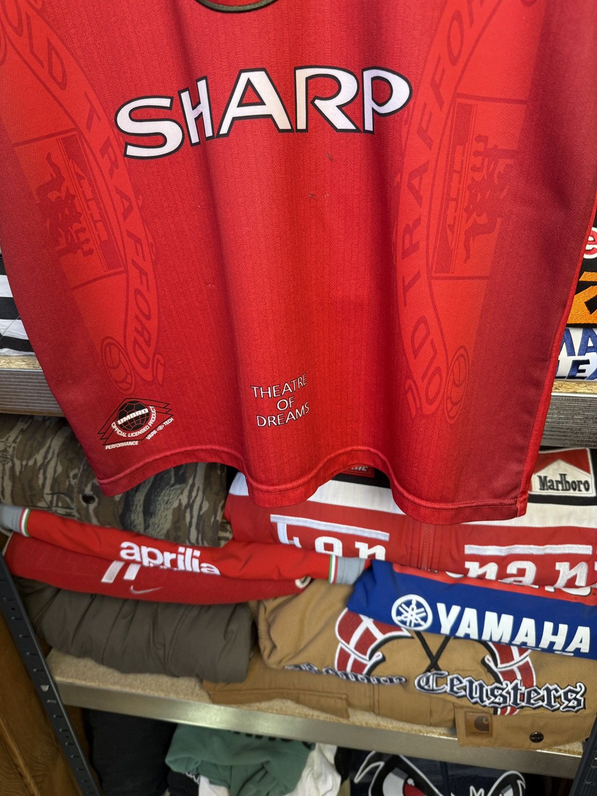 Umbro Vintage umbro Manchester United 1996 sharp jersey blockcore Size US M / EU 48-50 / 2 - 4 Thumbnail