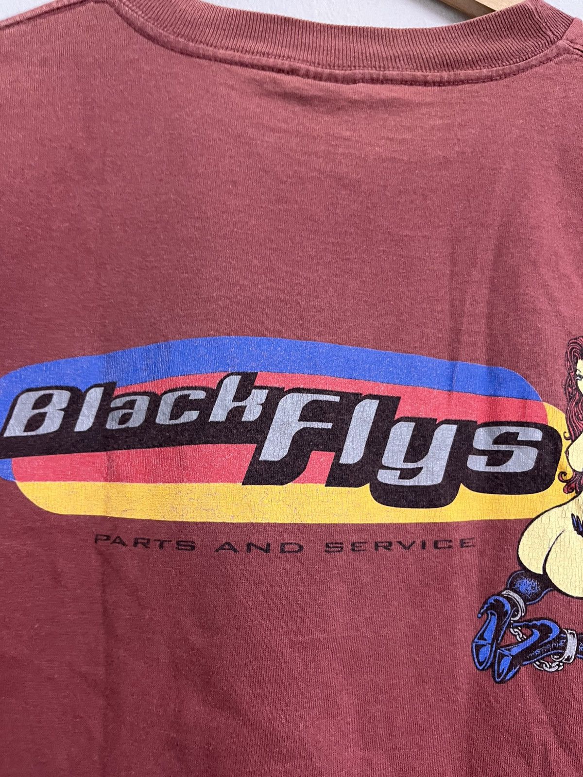 Hook-Ups true vintage 90s Black Flys Nude Lady Sexy Girls Skateborad Size US M / EU 48-50 / 2 - 4 Thumbnail