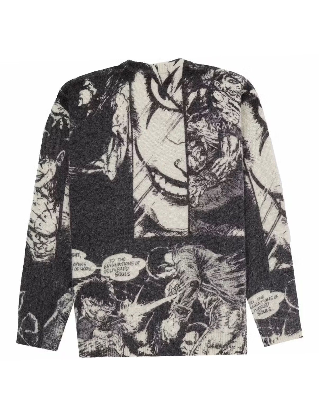 Supreme Supreme the Crow Sweater (White) (L) Size US L / EU 52-54 / 3 - 2 Thumbnail