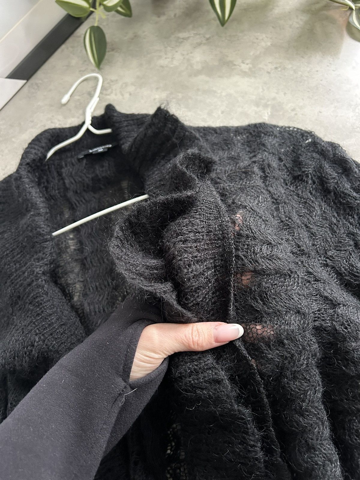 Vintage Mohair Cardigan Vintage Size M / US 6-8 / IT 42-44 - 9 Thumbnail