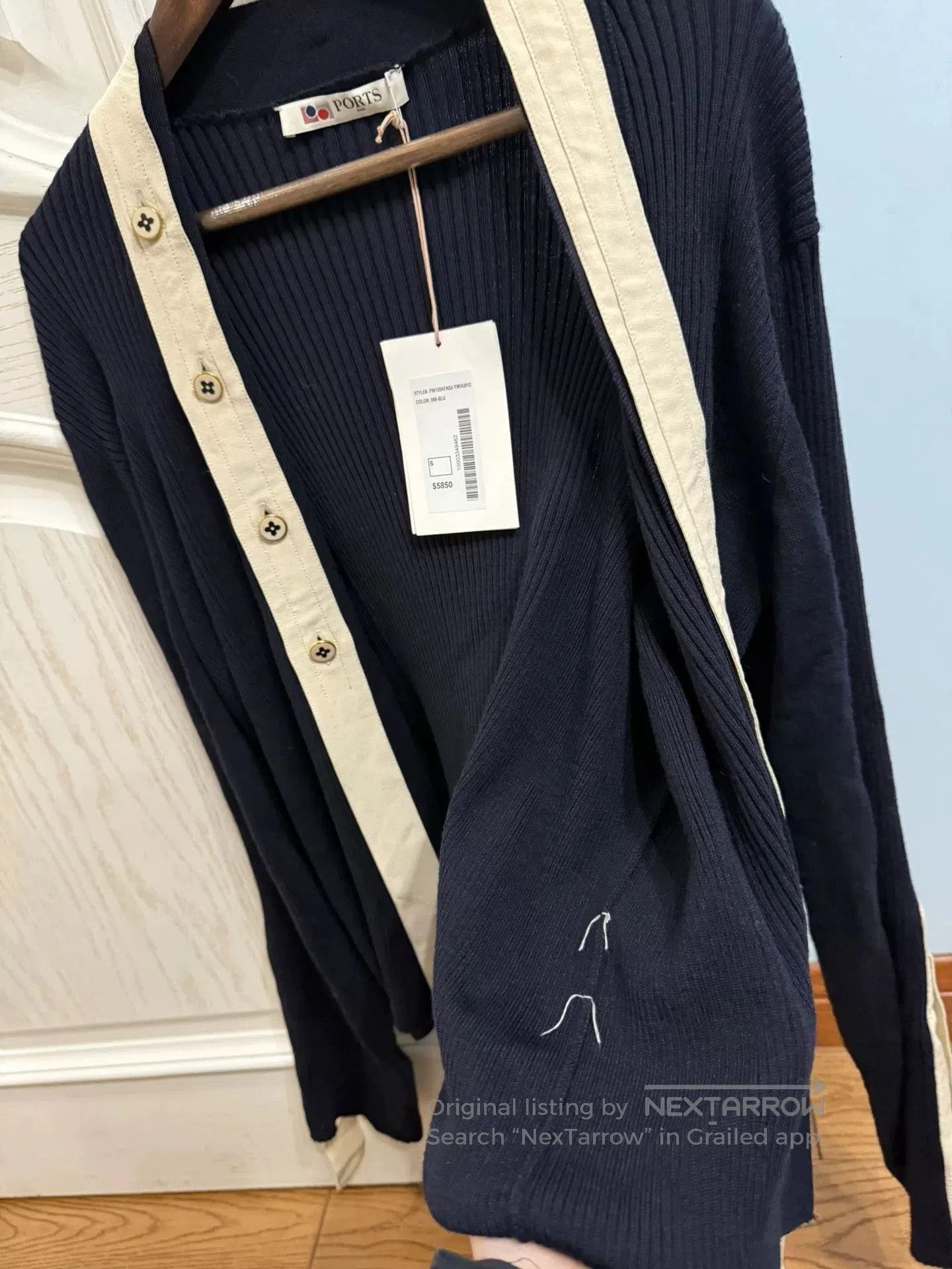Ports 1961 Ports1961 Silk Wool Blend Cardigan. Size S / US 4 / IT 40 - 4 Thumbnail
