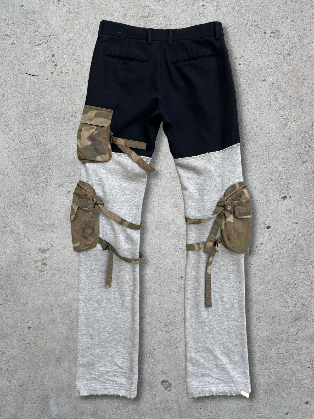 Number (N)ine Number (N)ine AW05 "The High Streets" Hybrid Cargo Pants Size US 30 / EU 46 - 5 Thumbnail