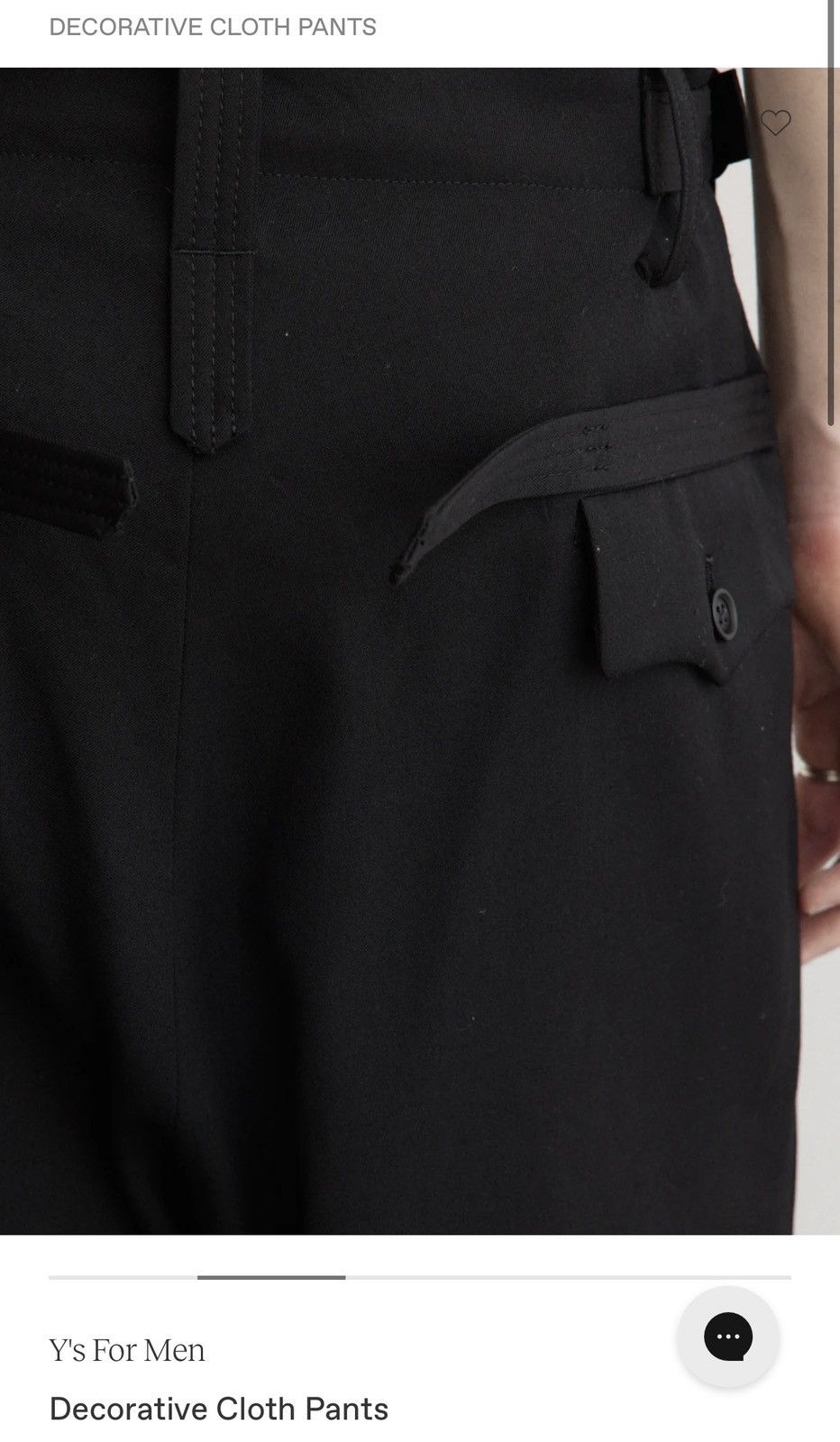 Y's for Men Y’s for men Decorative Cloth pants size 3 Size US 34 / EU 50 - 4 Thumbnail