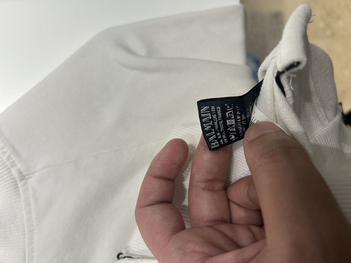 Balmain Balmain Logo Crewneck Size US L / EU 52-54 / 3 - 3 Thumbnail