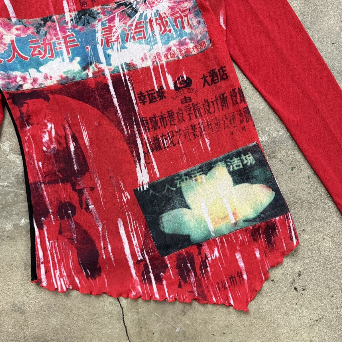 Japanese Brand Vintage Y2K Promod Japanese Printed Long Sleeve Size S / US 4 / IT 40 - 3 Thumbnail