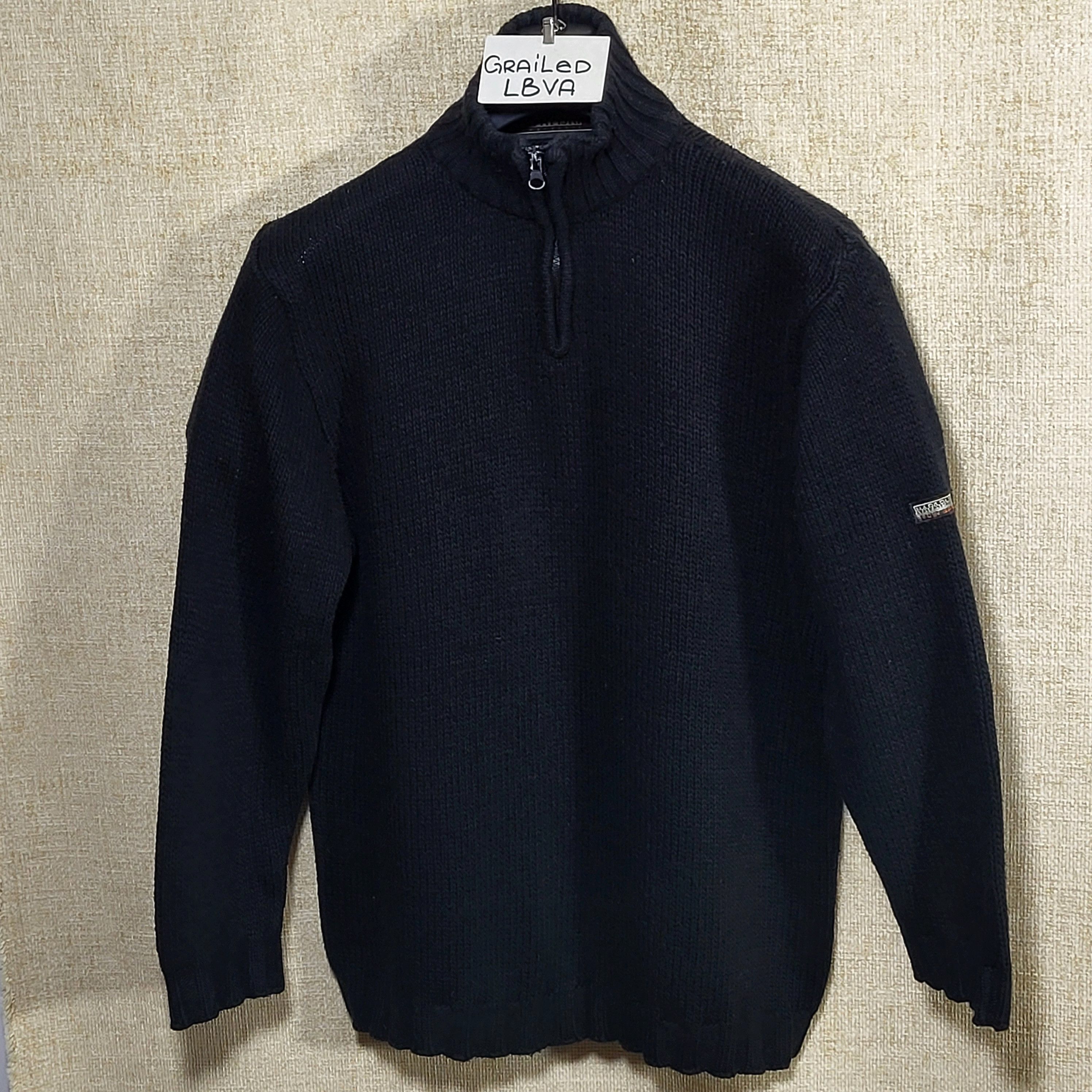 Napapijri Napapijri Vintage Mens Wool Sweater Size US L / EU 52-54 / 3 - 3 Thumbnail