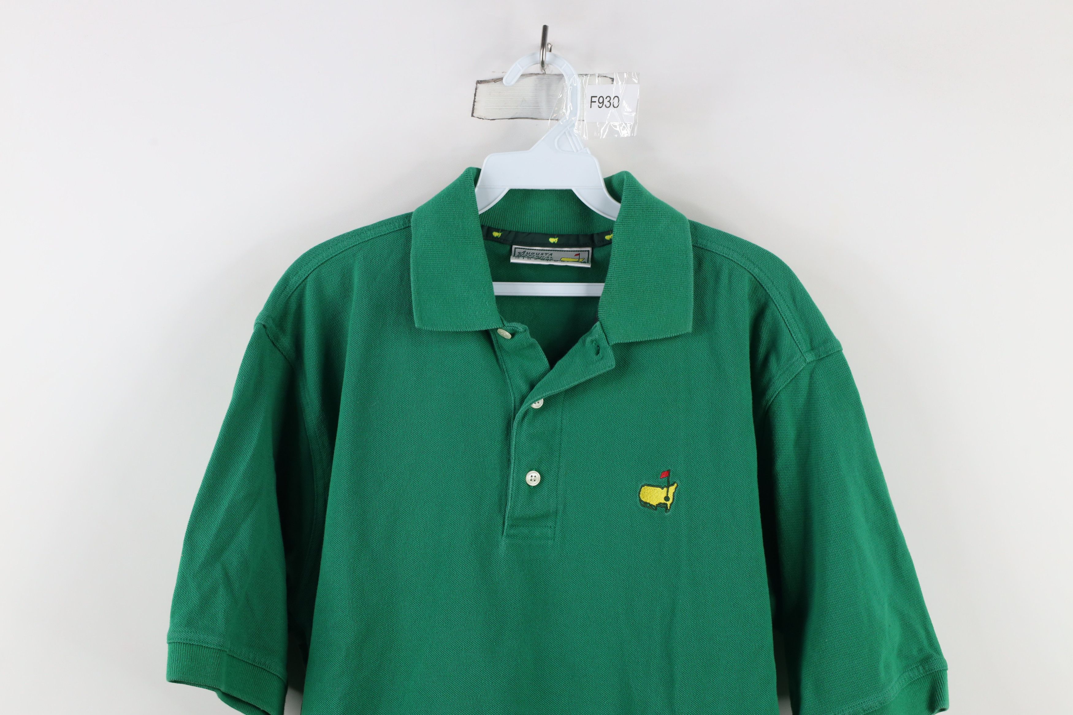 Vintage Vintage 90s Augusta The Masters Golf Tournament Polo Shirt Size US M / EU 48-50 / 2 - 2 Thumbnail