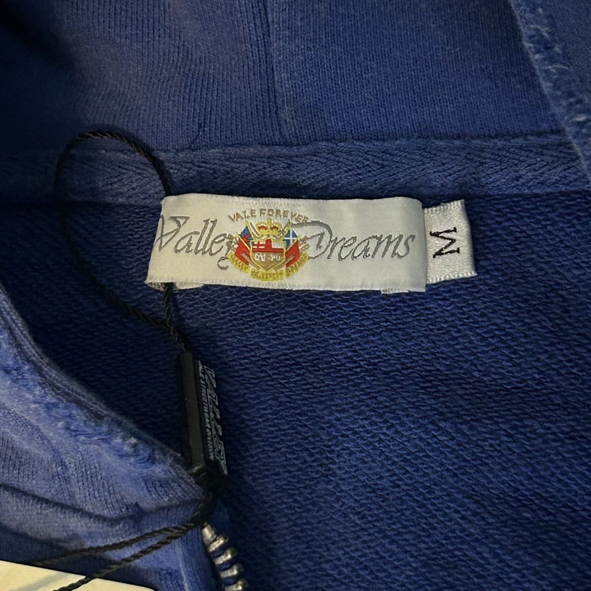 Vale Vale Forever Schwab Zip Up Hoodie (Blue) Size US M / EU 48-50 / 2 - 3 Thumbnail