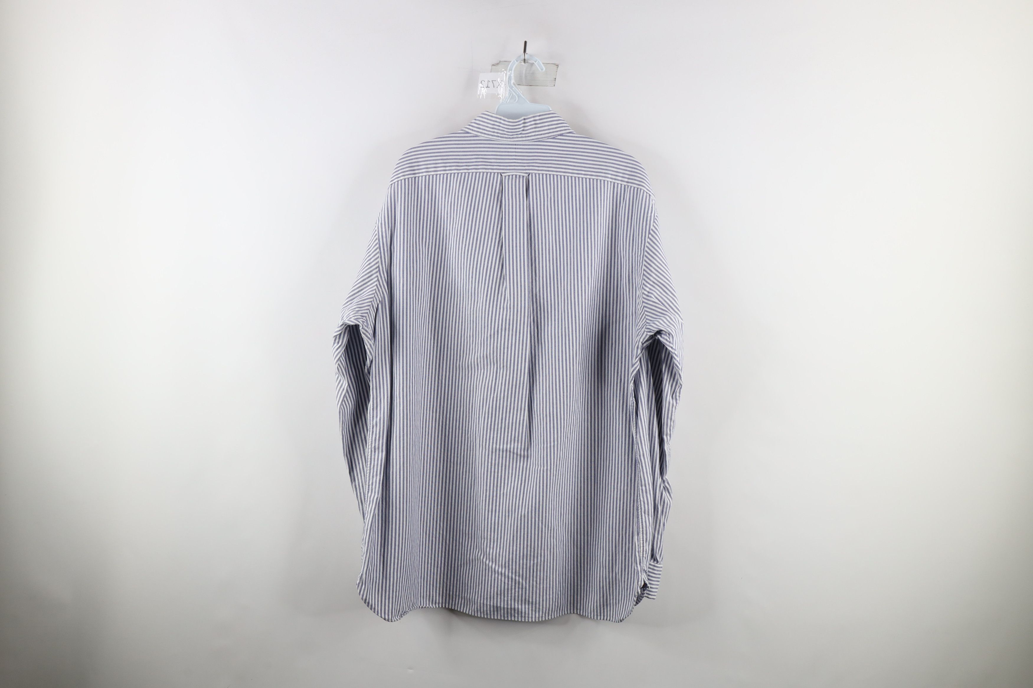 Ralph Lauren × Vintage Vintage 90s Ralph Lauren Striped Athletic Club Button Shirt Size US L / EU 52-54 / 3 - 11 Thumbnail