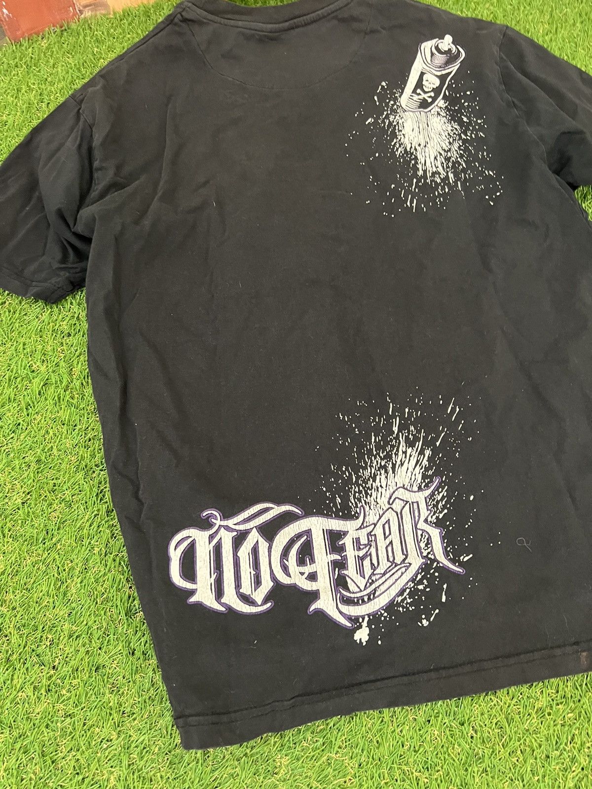 JNCO × No Fear × Vintage 🔥CRAZY VINTAGE FO FEAR 90s T-SHIRT BIG BACK LOGO RARE TEE🔥 Size US L / EU 52-54 / 3 - 8 Thumbnail