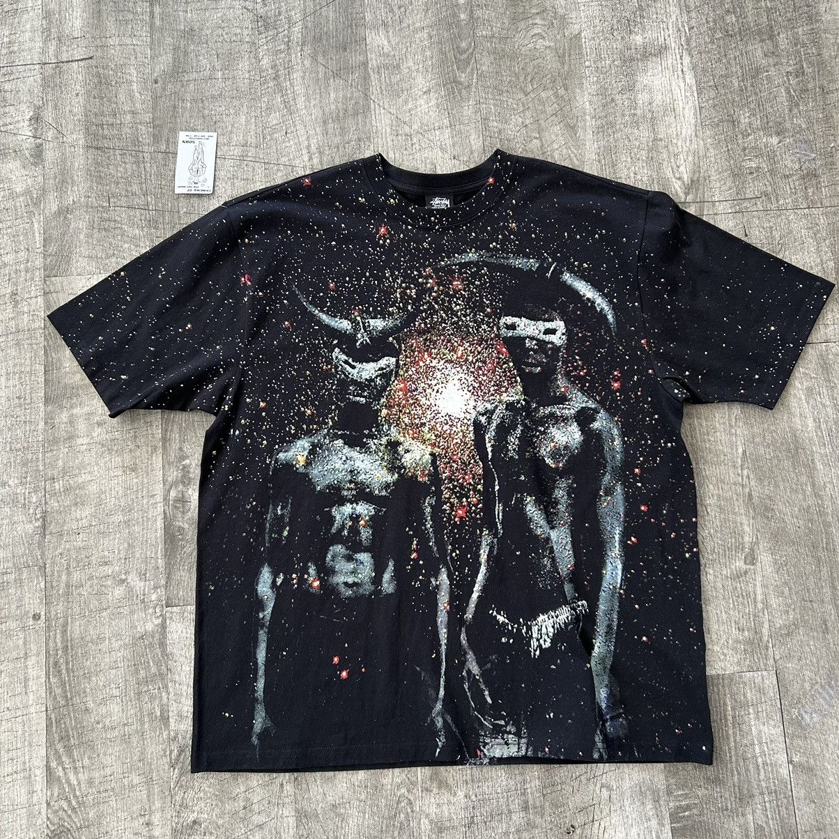 Stussy Madlib Blackstar No Fear of Time AOP SZ XL Size US XL / EU 56 / 4 - 1 Thumbnail