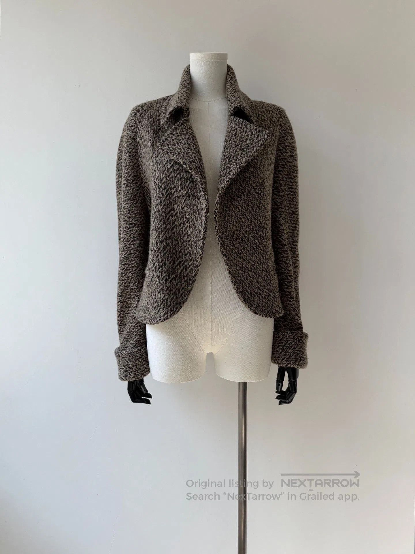 Yohji Yamamoto Yohji Yamamoto Y's 24AW Tweed Coat. Size M / US 6-8 / IT 42-44 - 1 Thumbnail