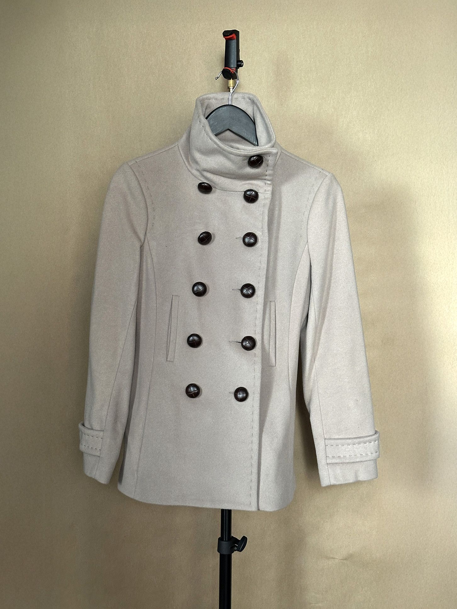 Aritzia Talula Babaton Peacoat (Wool/Cashmere Blend) Size XS / US 0-2 / IT 36-38 - 1 Thumbnail