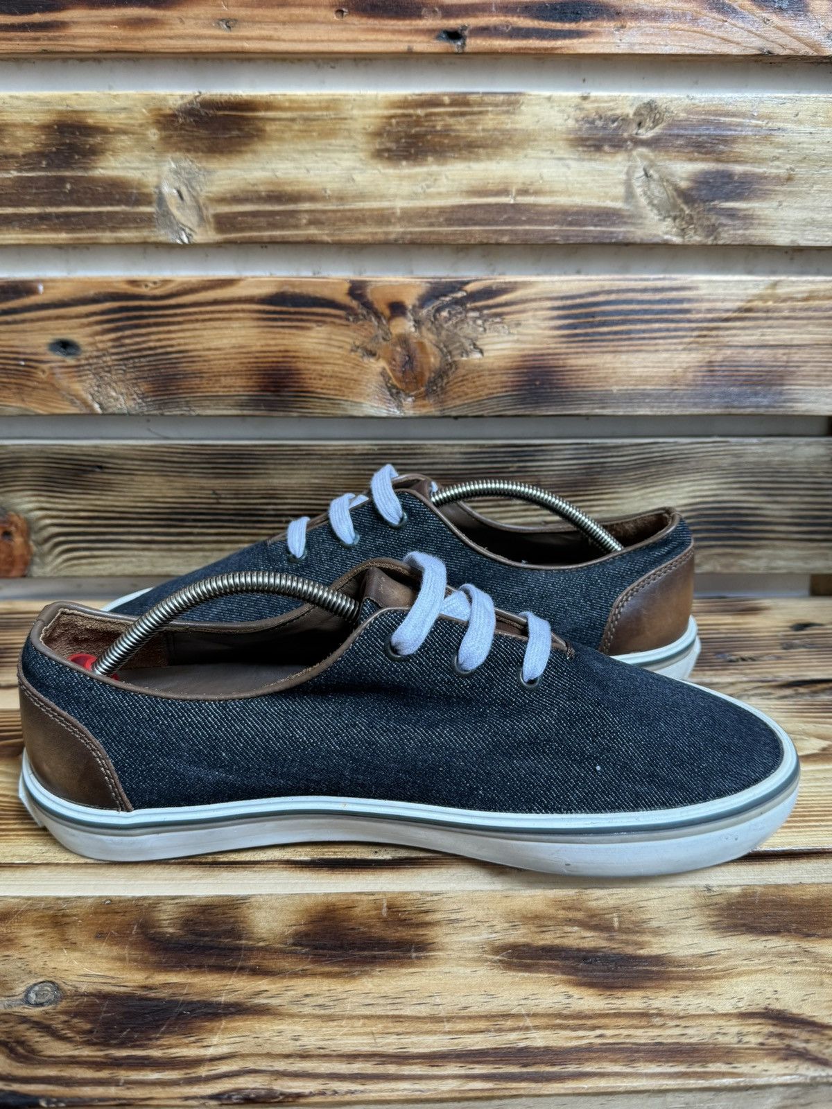 Berluti Trimmed denim trainers Size US 9 / EU 42 - 10 Thumbnail