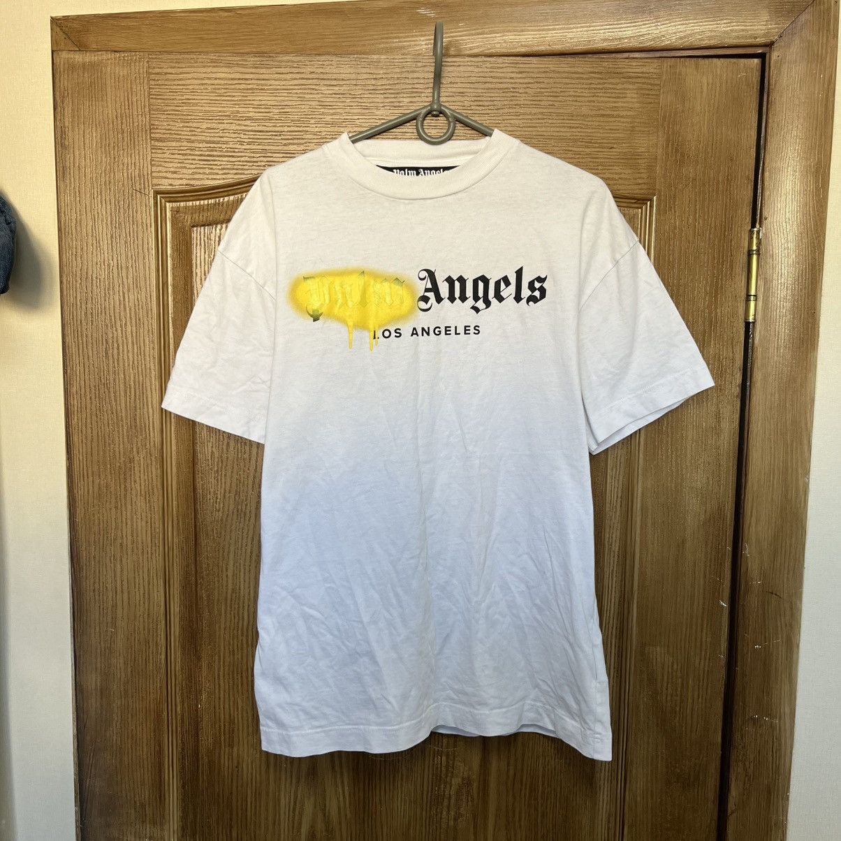 Palm Angels Palm Angels T-Shirt Spayed Logo Size US M / EU 48-50 / 2 - 1 Thumbnail
