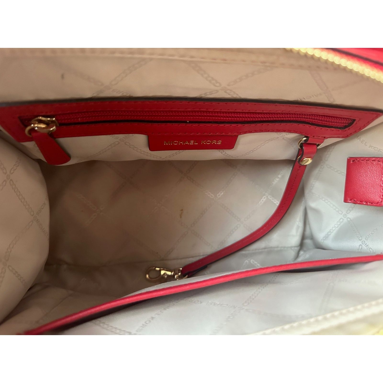 Michael Kors MICHAEL KORS Whitney Large Leather Satchel Size ONE SIZE - 7 Thumbnail