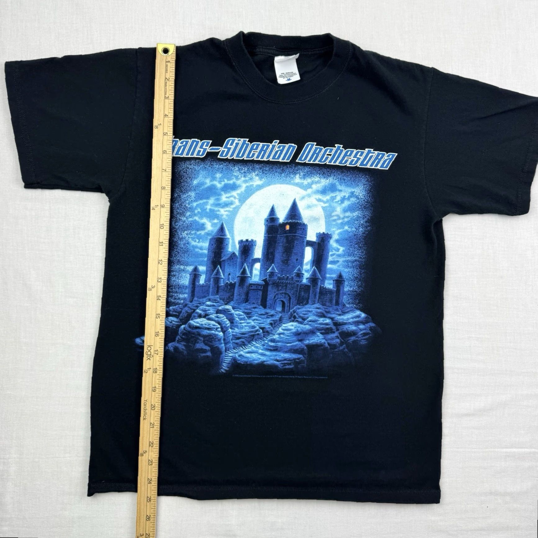 Anvil VINTAGE Trans Siberian Orchestra Tour T Shirt Adult Medium Black Band Tee Size US M / EU 48-50 / 2 - 5 Thumbnail