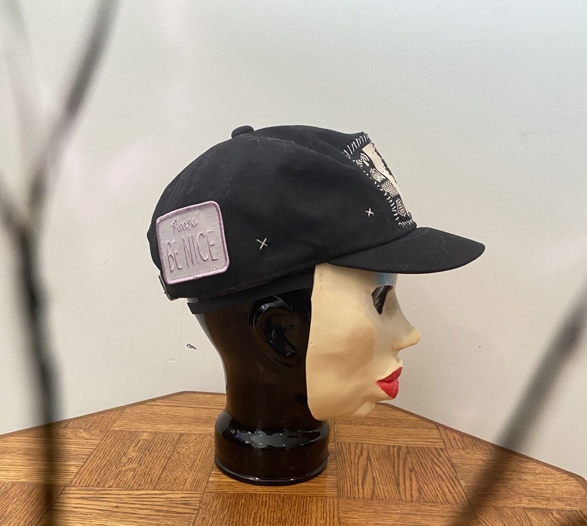 CA4LA × Maison MIHARA YASUHIRO Miharayasuhiro CA4LA cap with patches and pins Size ONE SIZE - 4 Thumbnail