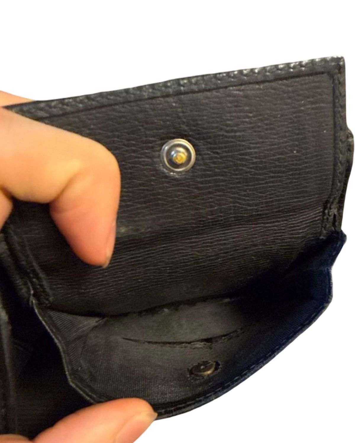 Gucci 🇮🇹MADE IN ITALY🇮🇹 GUCCI Leather Wallet Size ONE SIZE - 4 Thumbnail