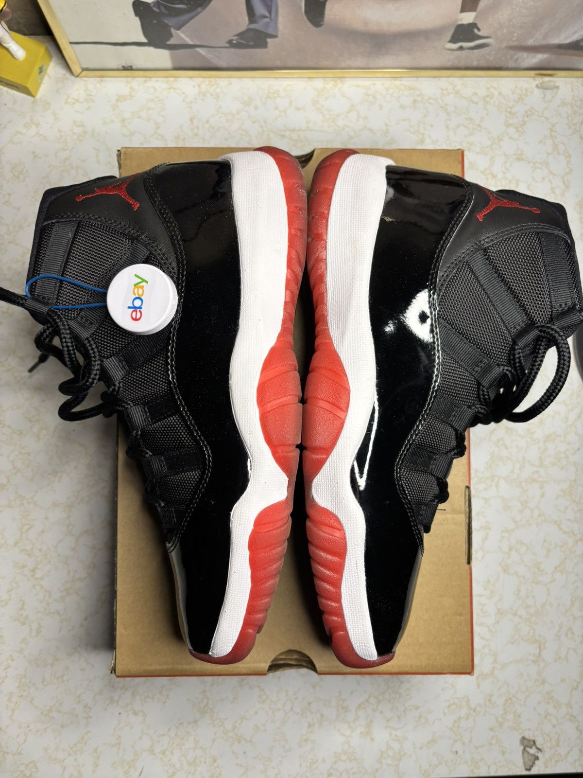 Jordan Brand Jordan Retro 11 ‘bred’ Size US 9 / EU 42 - 4 Thumbnail