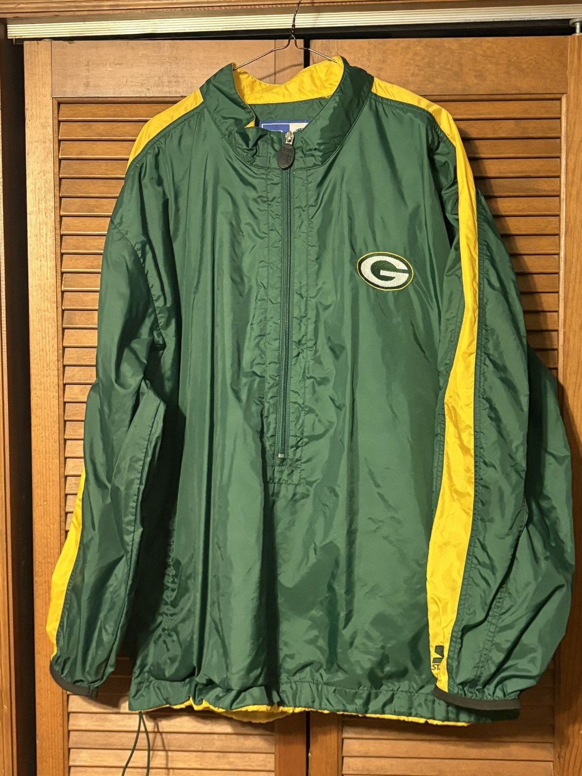 Starter Green Bay Packers Starter Jacket Windbreaker Sz XL Size US XL / EU 56 / 4 - 1 Thumbnail