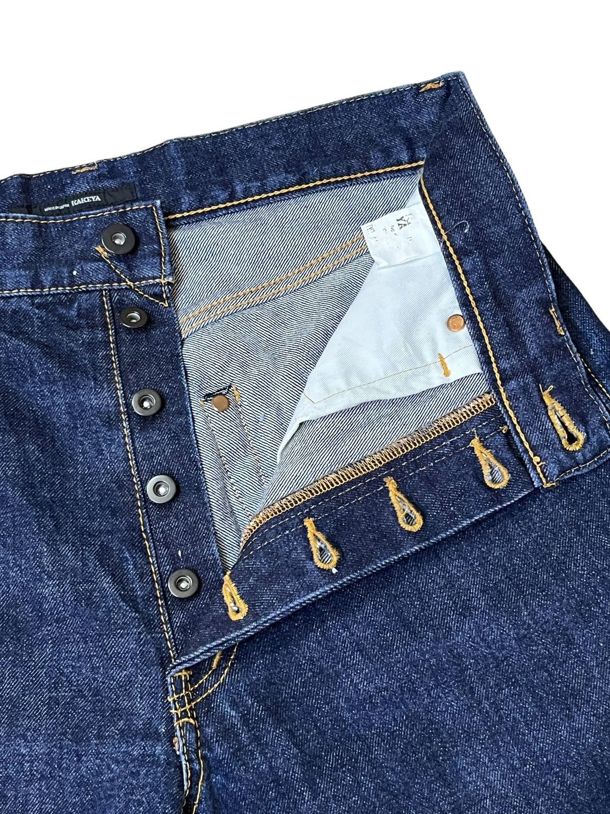 Toyo Enterprises JAPANESE AKAMIMI “KAKEYA”REDLINE SELVEDGE JEANS Size US 33 - 10 Thumbnail