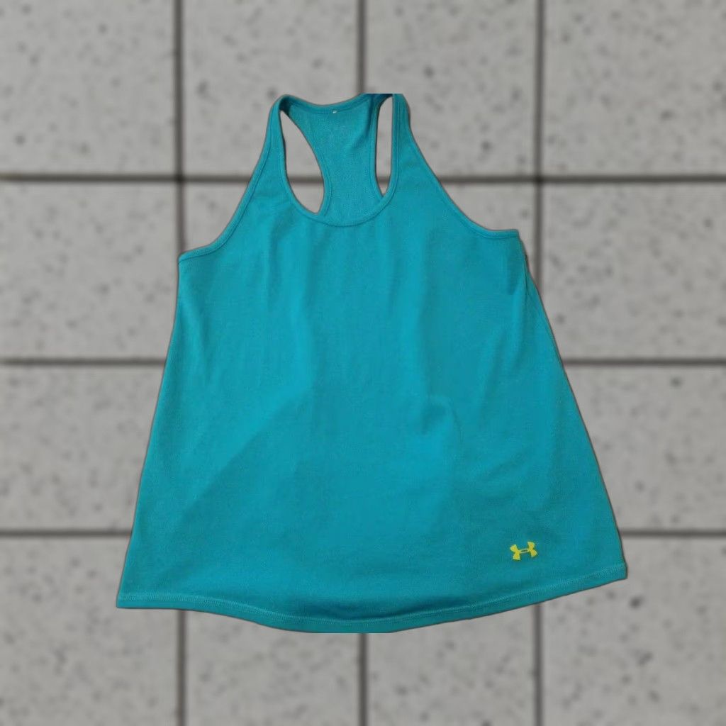 Under Armour Under Armour Womens Tank Shirt M Medium Blue Athletic Gym Workout Size M / US 6-8 / IT 42-44 - 1 Thumbnail