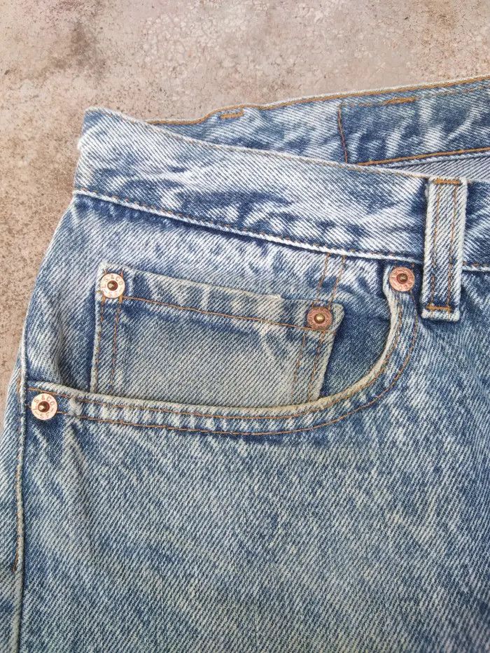 Levi's × Vintage 1989 Vintage Levis 501 Made In USA Distressed Jeans 36x30 Size US 36 / EU 52 - 8 Thumbnail