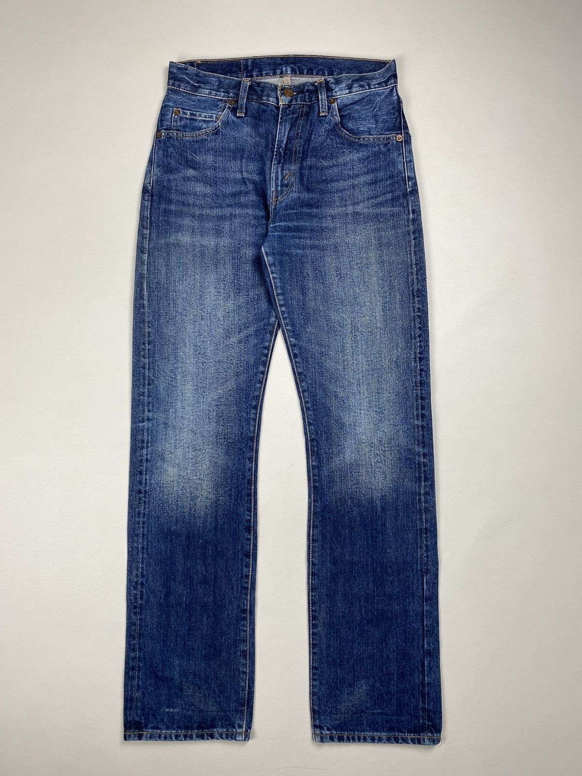 Levi's Vintage Clothing Levis Vintage Clothing 505-0217 Selvedge Denim Big E Jeans Size US 30 / EU 46 - 9 Thumbnail