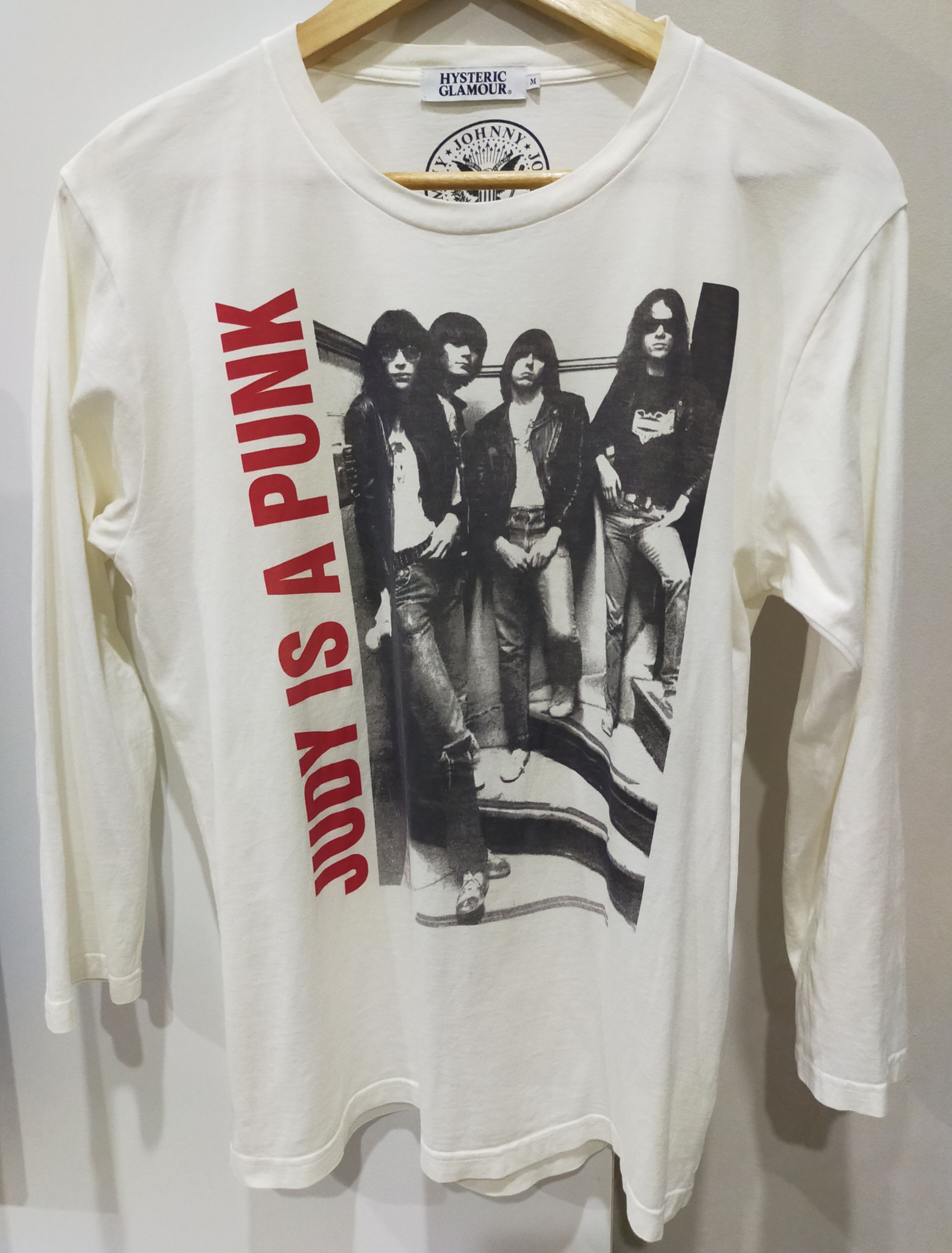 Hysteric Glamour 🔥 RARE HYSTERIC GLAMOUR X RAMONES Size M / US 6-8 / IT 42-44 - 2 Thumbnail
